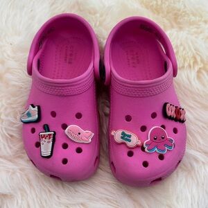 Crocs with charms